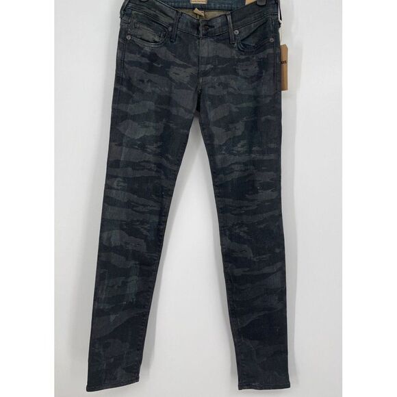 True Religion Women's Casey Super Skinny Jean in Tiger Camo Sz 24 $228 - Picture 2 of 8